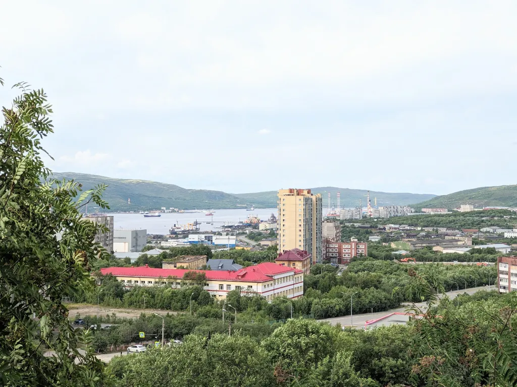 Просторная квартира с видом на залив