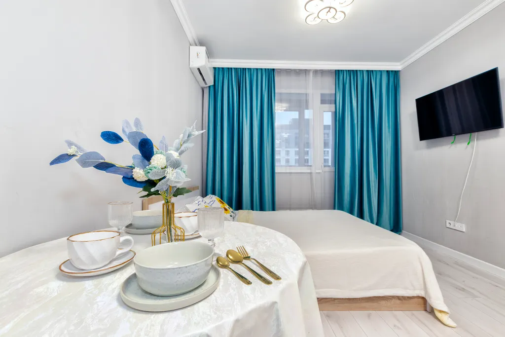 Тёплая и чистая однушка в комплексе Коркем-4