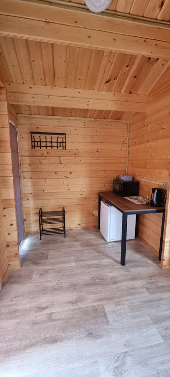 Семейный эко домик из дерева