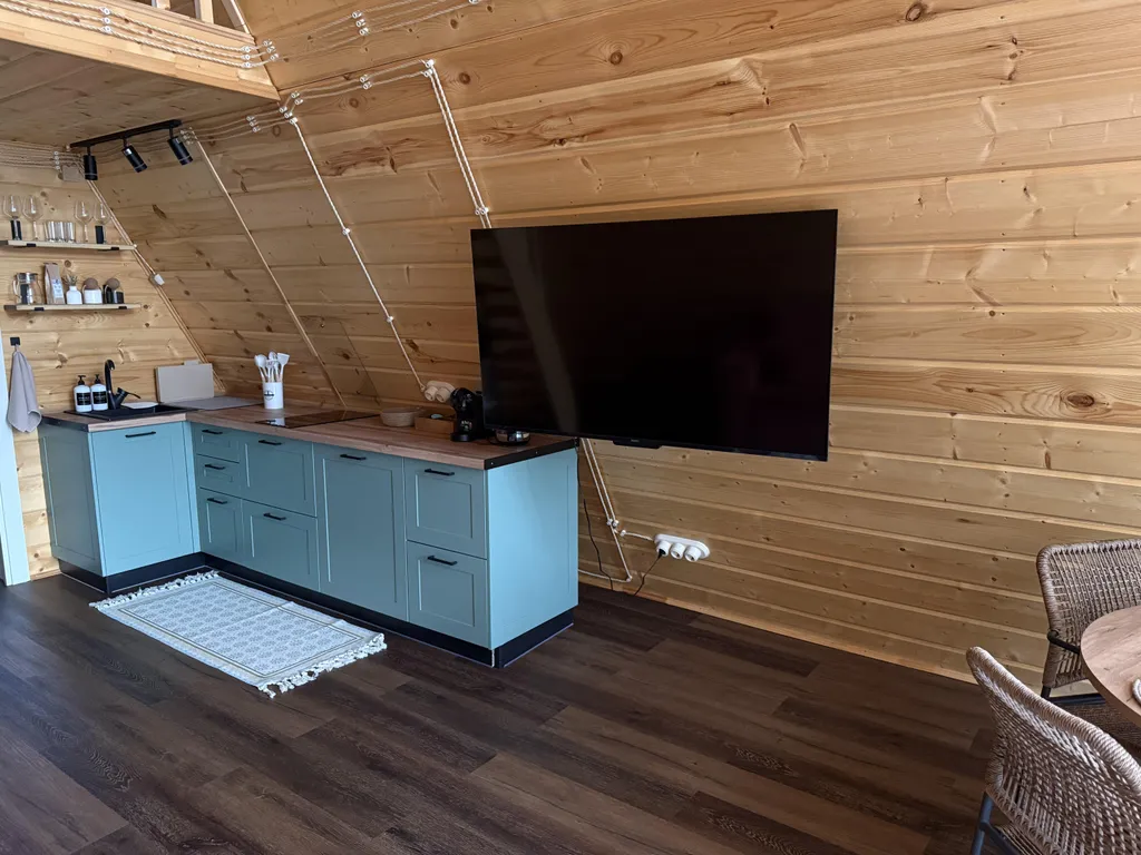 A-frame Терракот домик из дерева