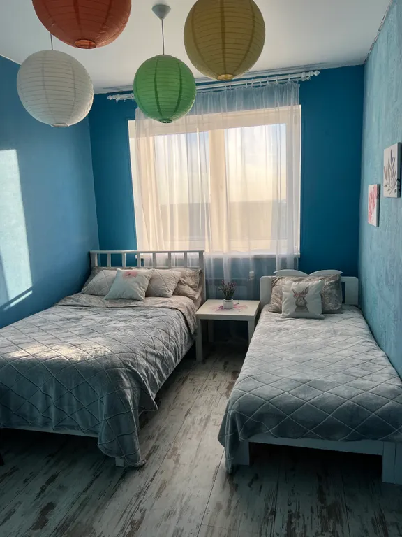 Уютная видовая 2-комнатная квартира