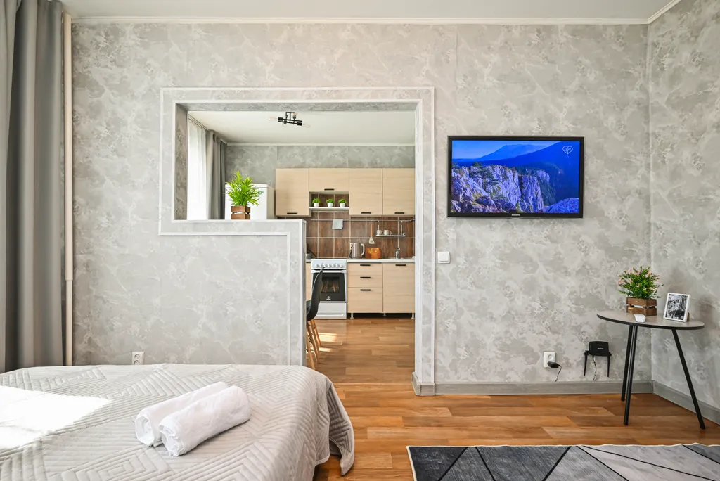 Квартира Квартира Уютная студия на Взлетке — Красноярск