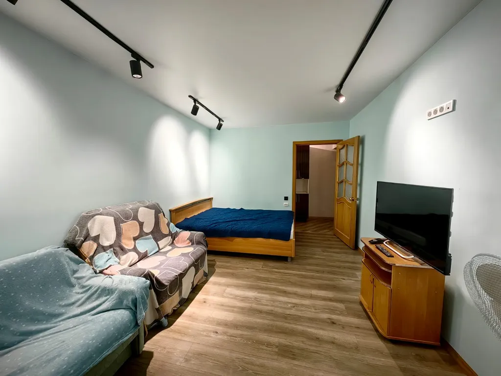 Двухкомнатная квартира с современным ремонтом