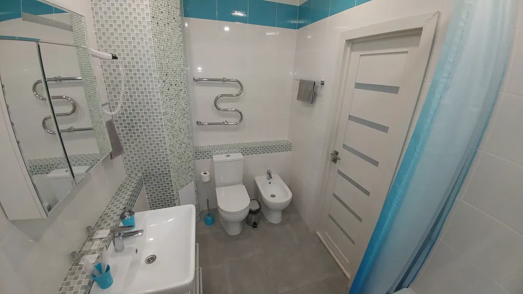 Светлая и просторная квартира-студия в центре города