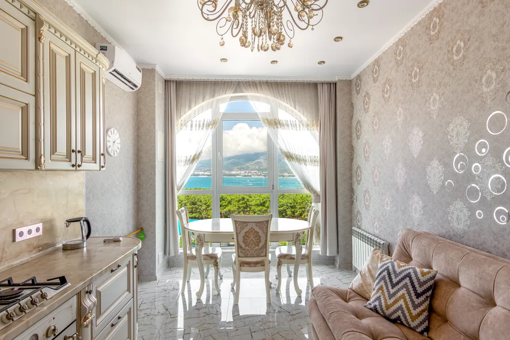 Квартира Квартира Красивый вид на море и город — Геленджик