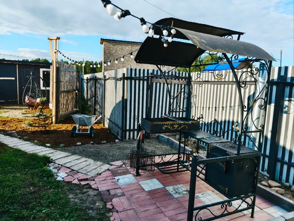 Коттедж Дом в виде юрты с травяной баней — Каблуково