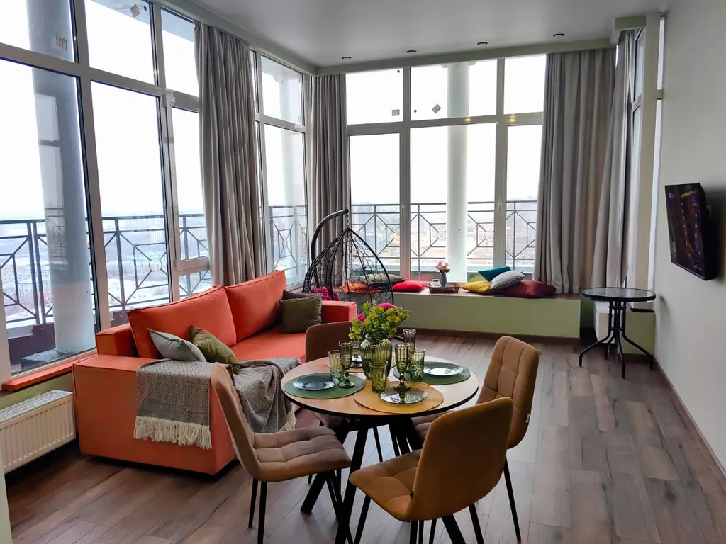 Апартаменты с панорамным видом на город