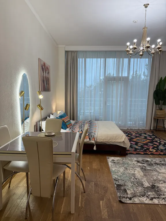 Апартаменты с бесплатным посещением бассейна и саун