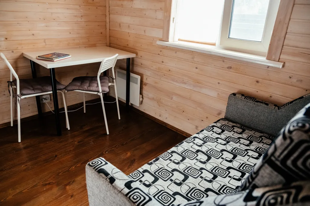 Уютный домик на горнолыжном склоне