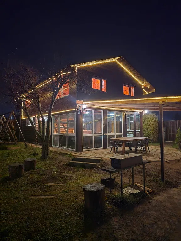 Дом с баней с панорамным видом на Минское море