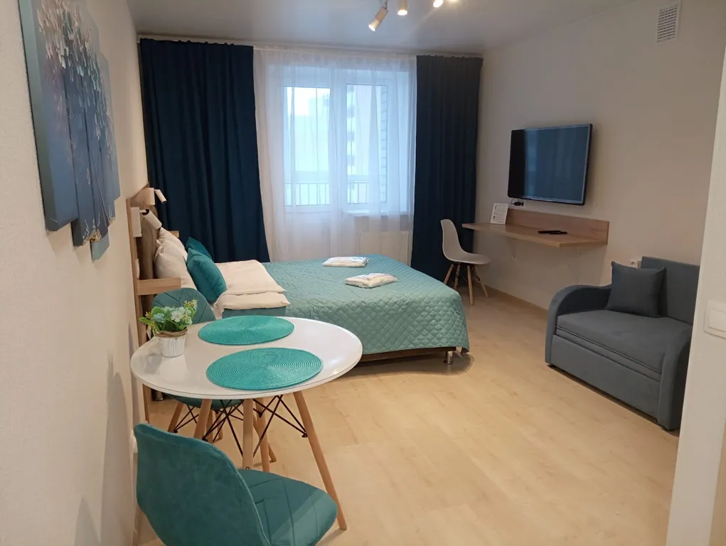 Уютная квартира-студия в новом ЖК Макаринская роща