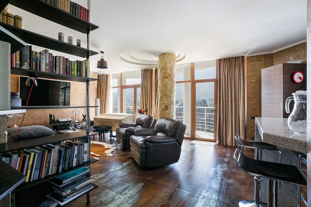 Апартаменты Premium с видом на море, горы возле Артека