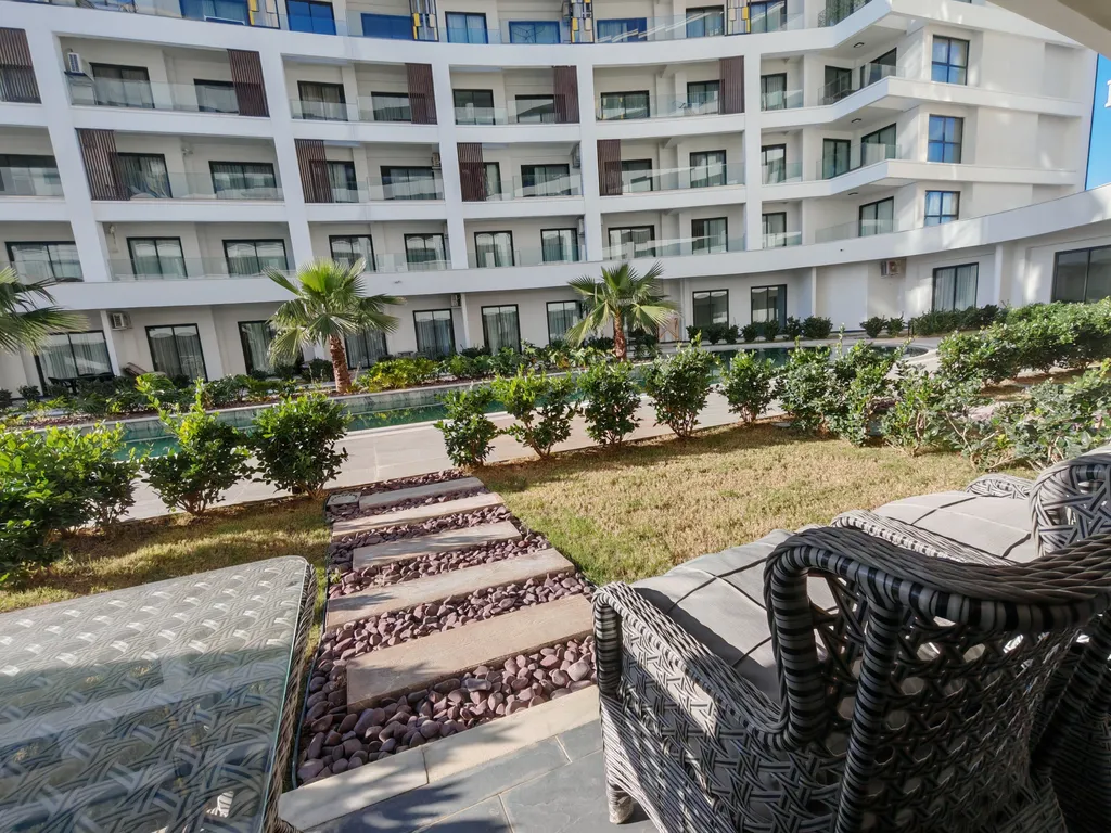 Квартира 2+1 duрlех в Azura World c видом на бассейн и аквапарком