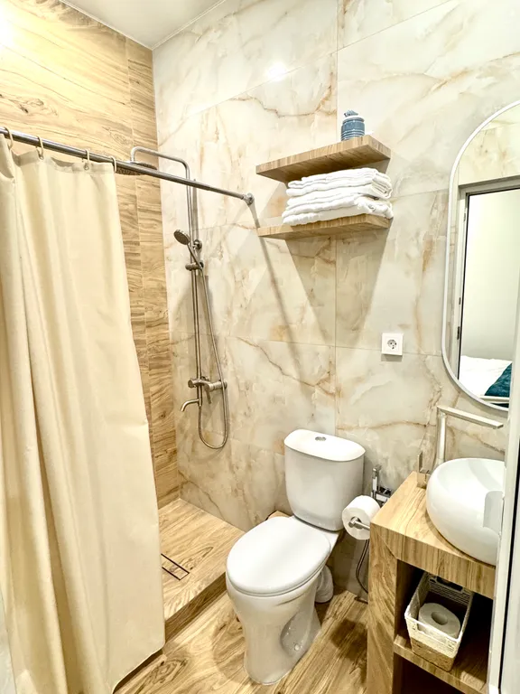 Комнаты с удобствами на городском пляже