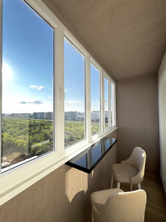 Уютная студия с панорамным видом на город!