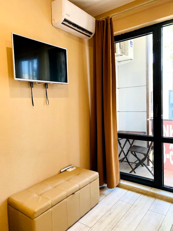 Квартира Квартира Уютная студия в ЖК Мадрид Парк 2 с бассейном — Адлер