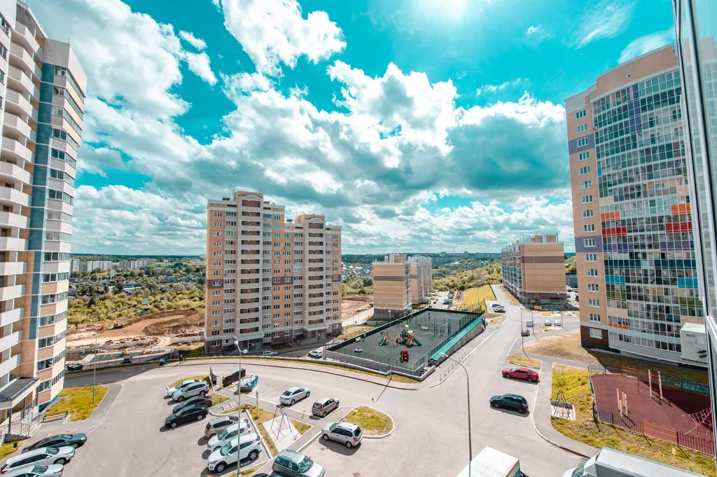 Радужная квартира недалеко от залива, гостиничный сервис, кондиционер