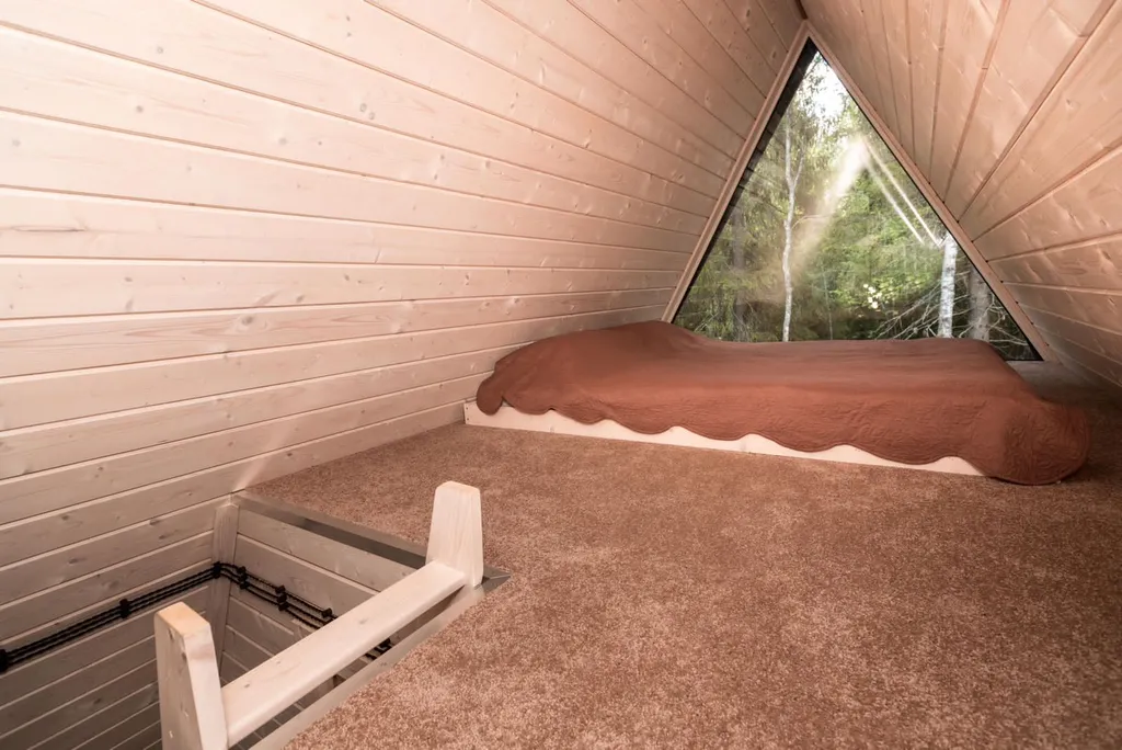 А фрейм 2 c видом на лес