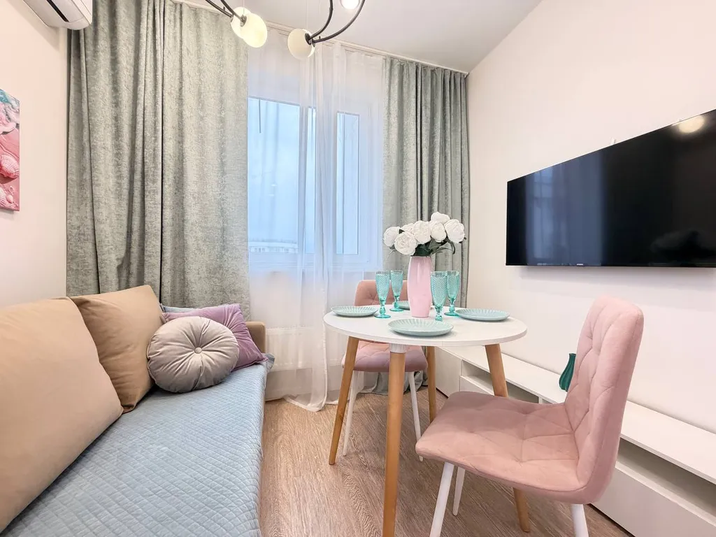 Квартира Квартира с балконом и видом на олимпийский парк — Сириус