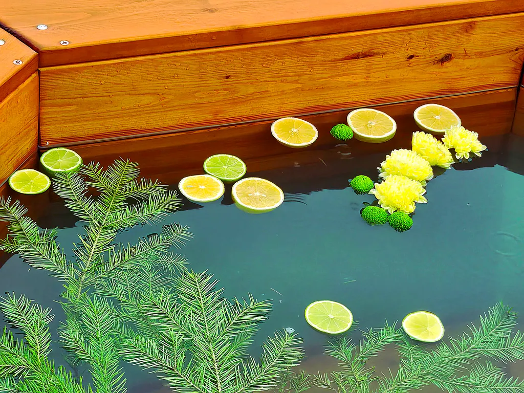 Уютный домик с банным чаном