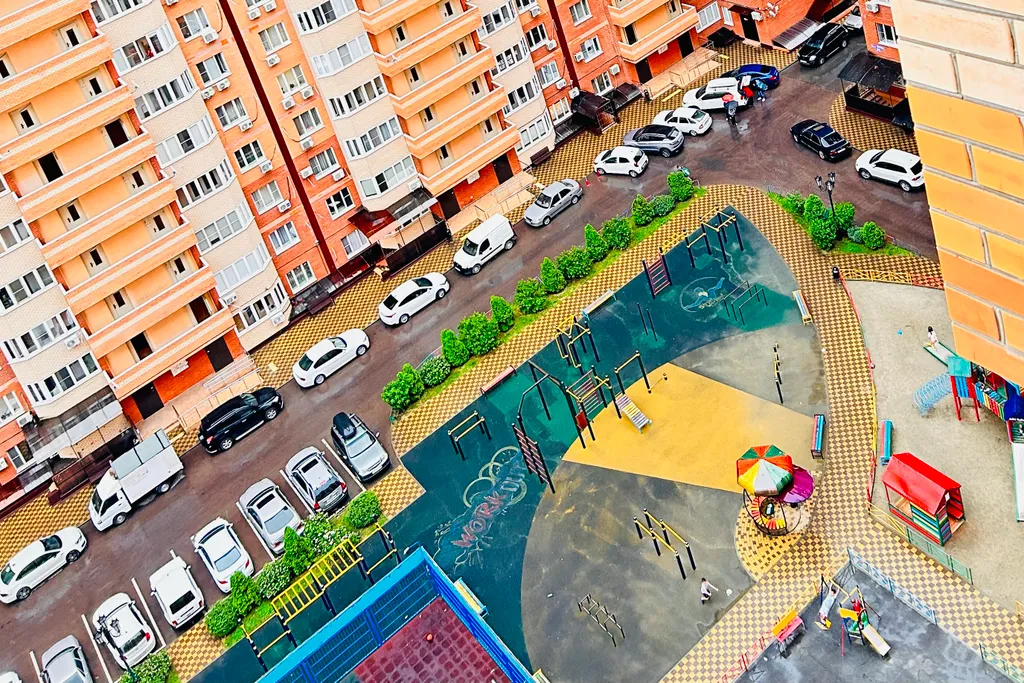 2-комнатные апартаменты с видом на стадион и парк Краснодар