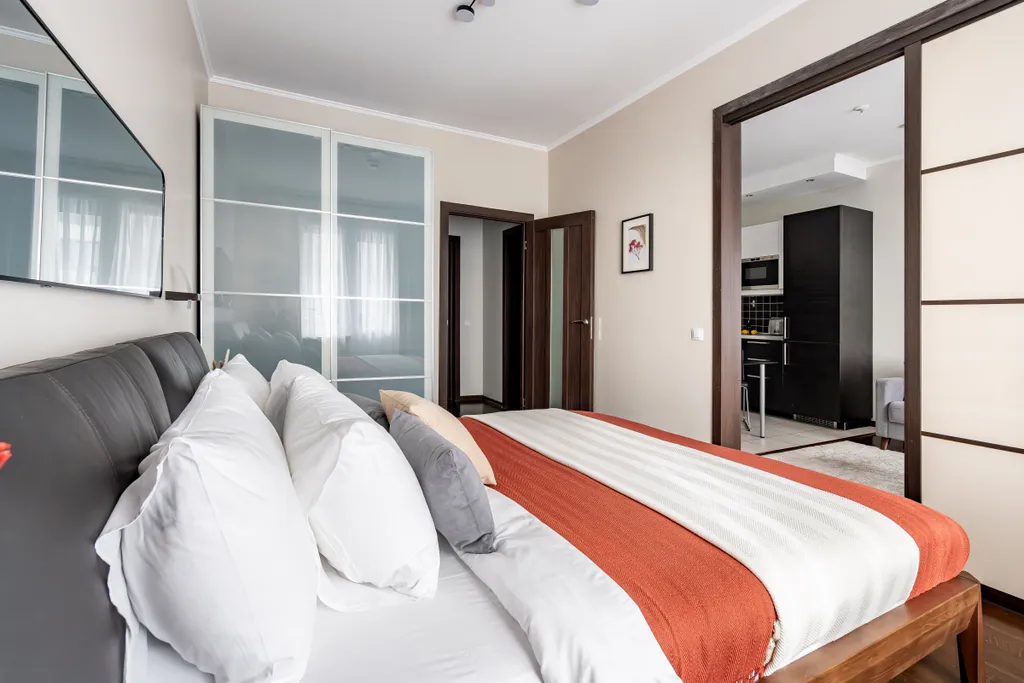 Квартира Квартира Scarlet с балконом — Санкт-Петербург