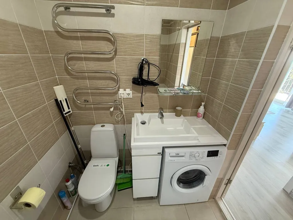 Двухкомнатная квартира в 2 минутах самого лучшего пляжа в Дагомысе