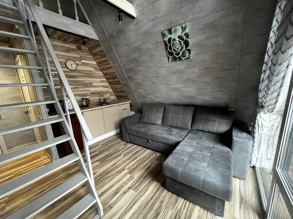 Коттедж Коттедж А-фрейм в городском глэмпинге — Казань