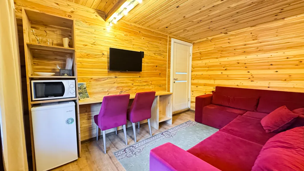 Апартаменты с мини-кухней и видом на лес