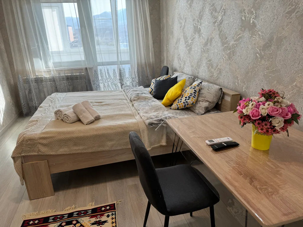 Квартира Уютная однокомнатная квартира со свежим ремонтом — Махачкала