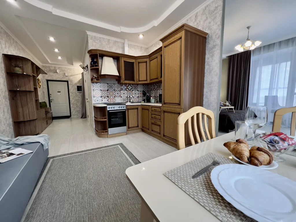 Апартаменты делюкс в клубном доме Vivaldi возле Набережной