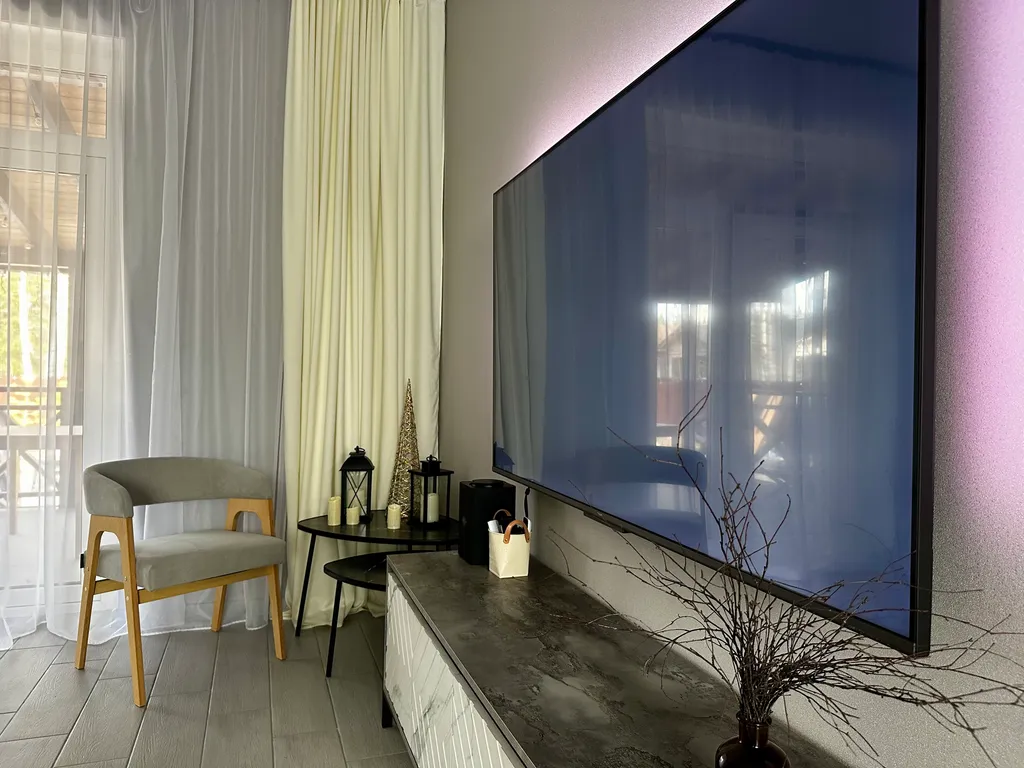 Добрый Дом с 3 спальнями и чаном с видом на лес