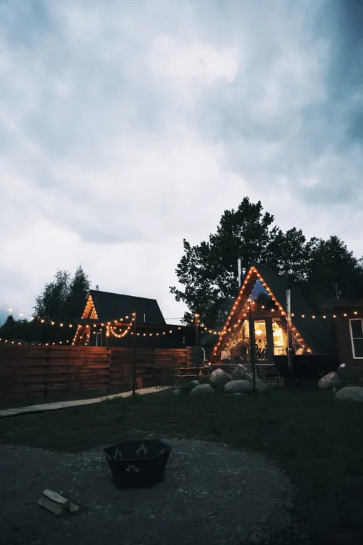 Коттедж Коттедж A-Frame на берегу Ладоги — Сясьстрой