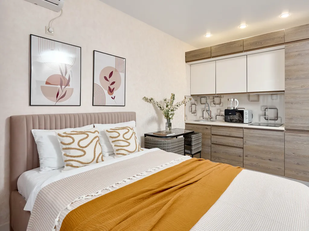 Студия с видом на море в жк Каравелла Португалии