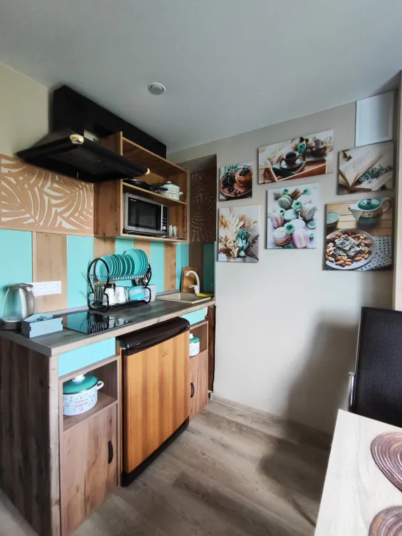 Однокомнатная квартира на 3 спальных места, с балконом