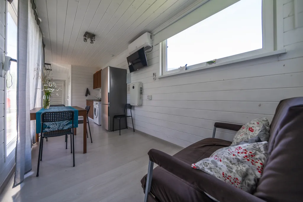 Современный домик с баней