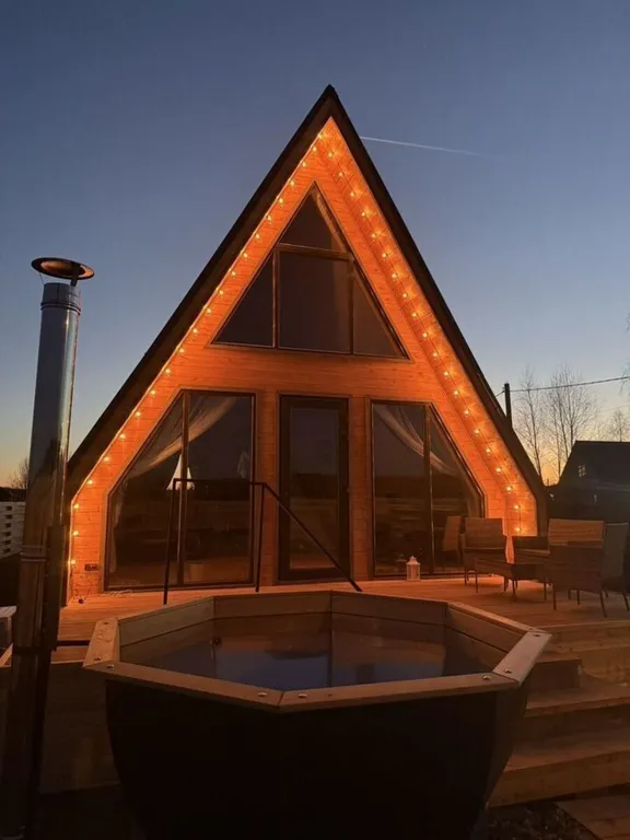 Коттедж А-фрейм Уютные вечеpа — аренда посуточно в Ступино