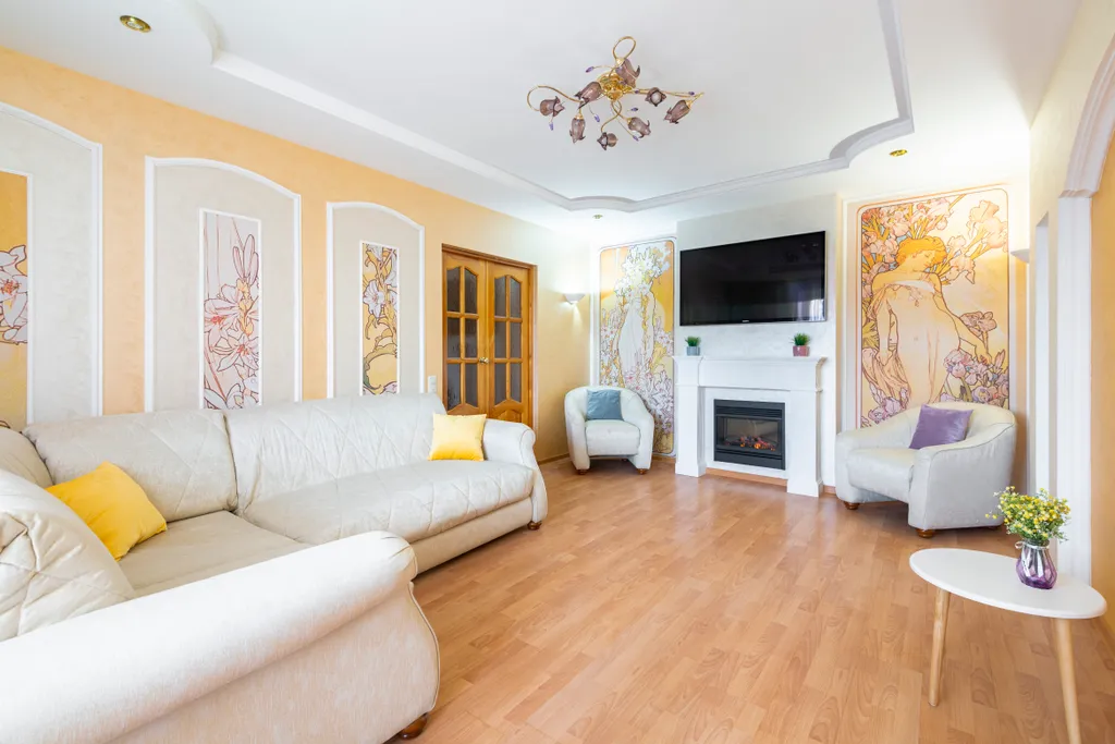 Просторная квартира недалеко от МНТК, с тренажерами, гостиничный сервис