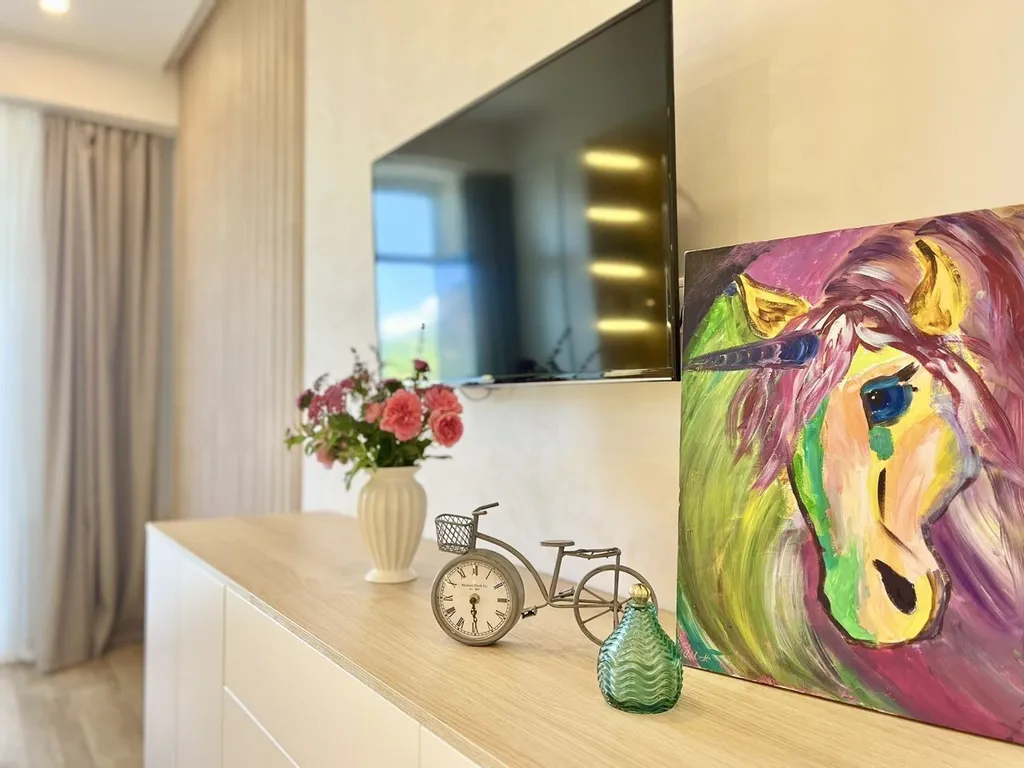 Уютная двухкомнатная квартира с шикарным видом в Гурзуфе