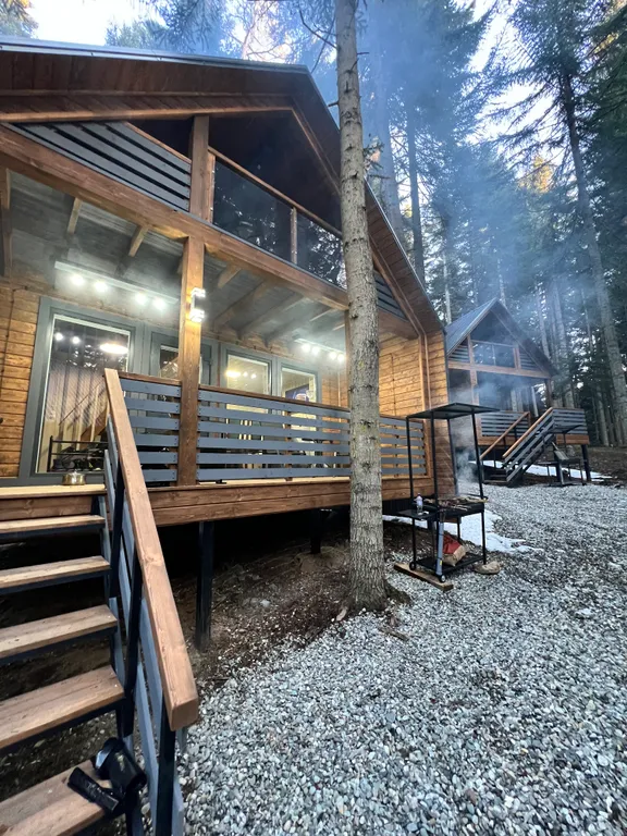 Коттедж Коттедж Шале в хвойном лесу — Архыз