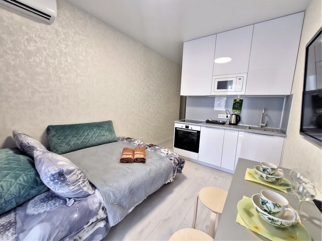 Уютная студия в центре на Каргина