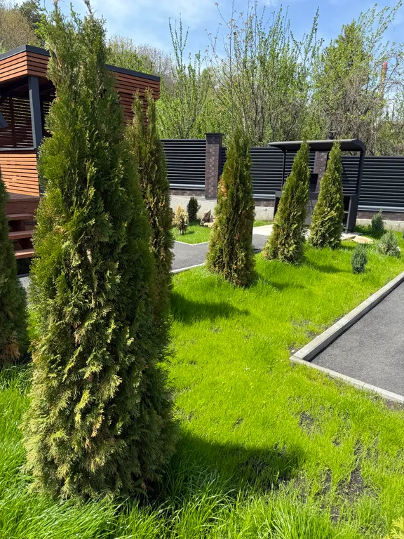 Коттедж в живописной части города с баней, мангалом и беседками