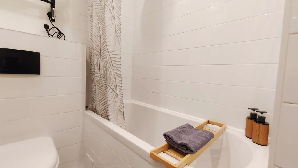 Студия в стиле бохо с видом на горы — уют и комфорт в центре