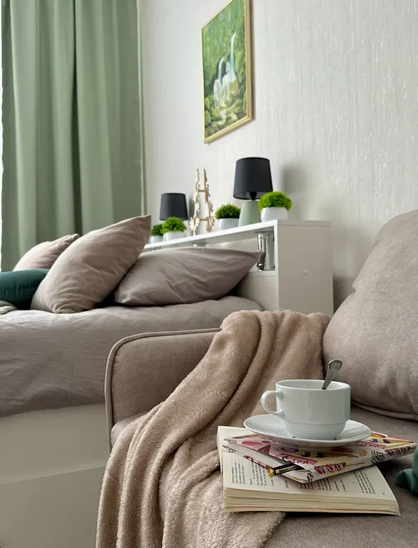 Квартира Квартира Уютная студия "МЯТА" рядом с центром и метро, на ул. Фрунзе 31. — Екатеринбург