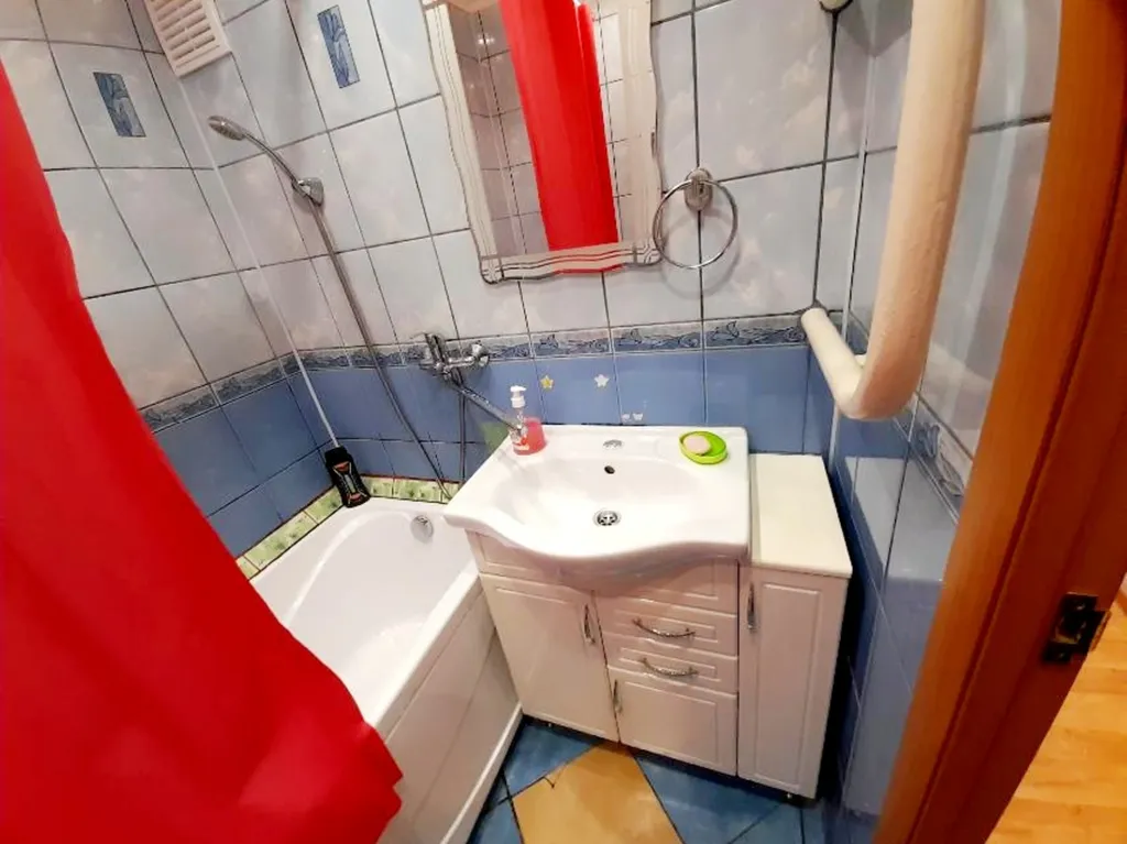 1-комнатная квартира с красивым видом на город и залив