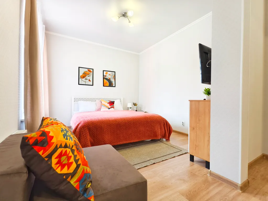 Квартира Уютная квартира-студия рядом с ТРЦ Планета — Красноярск