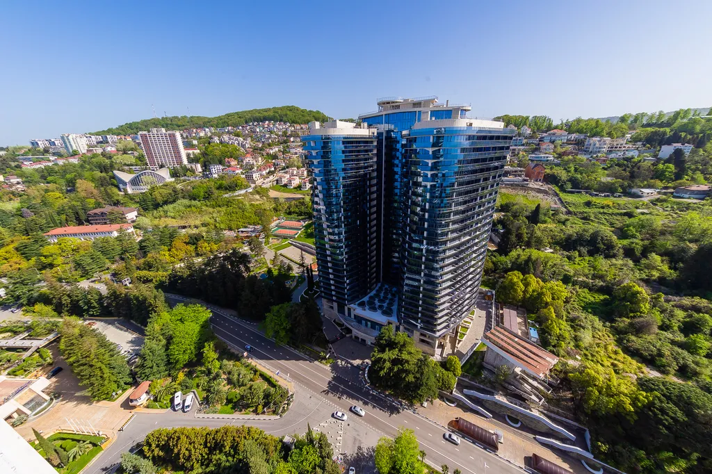 Апартамент с шикарным видом на горы и город