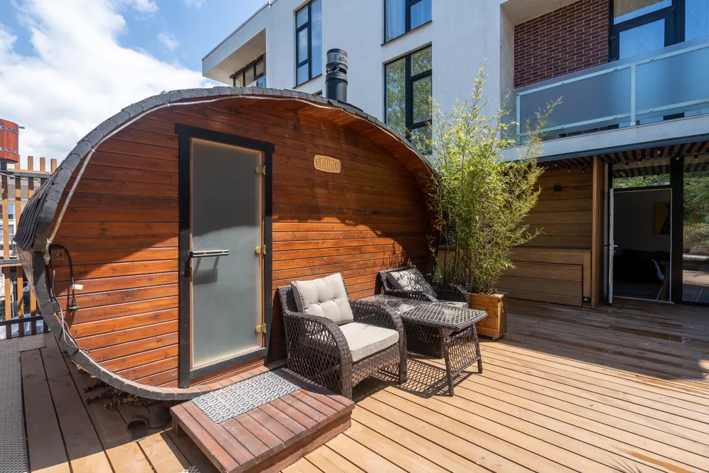 Квартира Апартаменты с террасой 80м2, тёплым бассейном и русской баней — аренда посуточно в Сочи