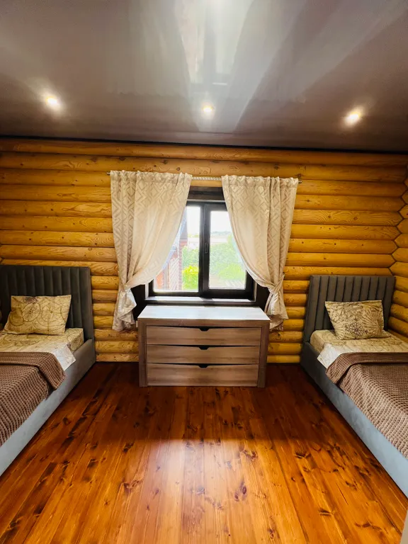 Семейные апартаменты Балдино в доме из сруба