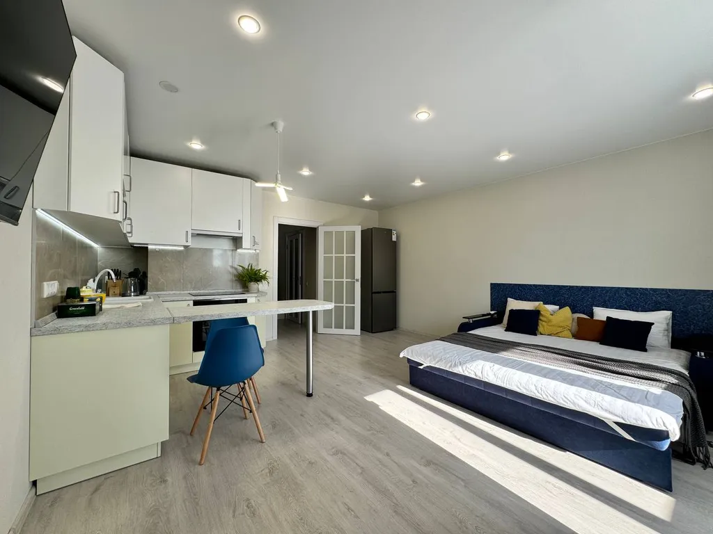 Студия с панорамным видом